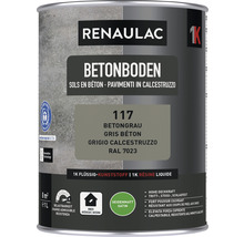 Renaulac Betonboden Farbe Betongrau im Farbbehälter