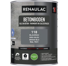 RENAULAC Betonbodenfarbe seidenmatt blaugrau 1 l