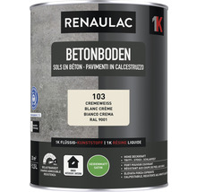 RENAULAC Betonbodenfarbe seidenmatt creme 2.5 l
