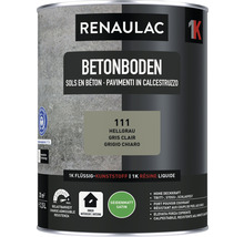 RENAULAC Betonbodenfarbe seidenmatt hellgrau 2.5 l