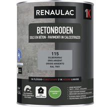 RENAULAC Betonbodenfarbe seidenmatt siber 2.5 l