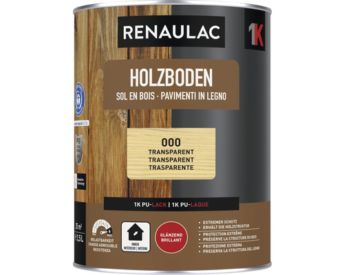 Vitrification de sol en bois RENAULAC 2.5 l