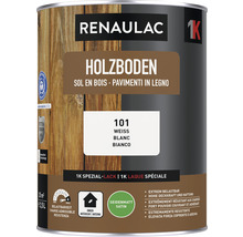 Renaulac Holzbodenlack, weiß, seidenmatt, geeignet für Innenräume
