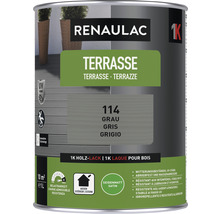RENAULAC Terrassenfarbe seidenmatt grau 1 l