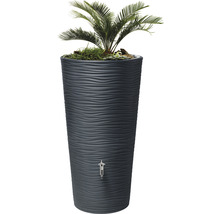 Récupérateur d'eau de pluie GARANTIA Natura 2in1 210 l anthracite