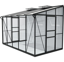 Gewächshaus mit Stahlrahmen und Polycarbonatplatten