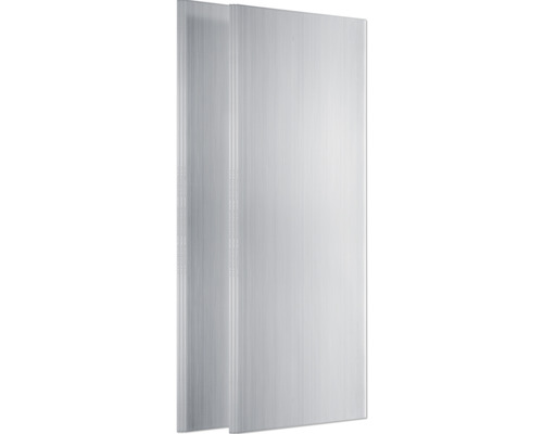 Plusieurs plaques alvéolaires transparentes