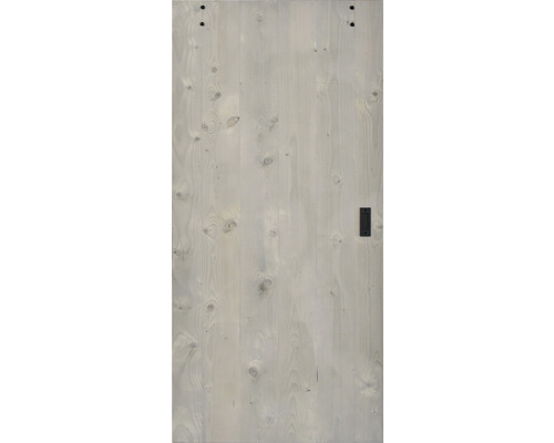 Porte en bois avec ferrures