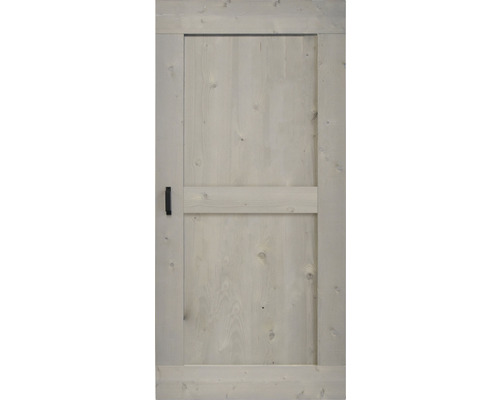 Porte en bois avec poignée