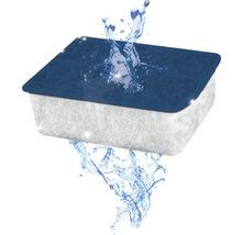 Wasserfilter mit Wasserspritzer