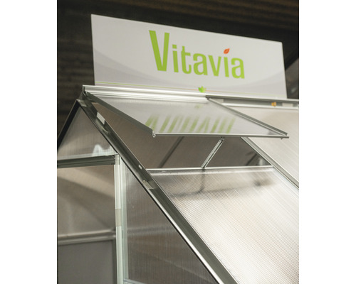 Dachfenster Vitavia Pollux/Maja ohne Verglasung 62,2 x 57,2 cm silber