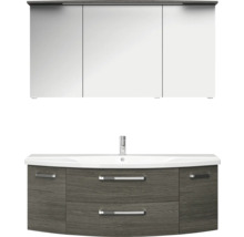 Waschtisch mit Unterschrank und Spiegelschrank für das Badezimmer