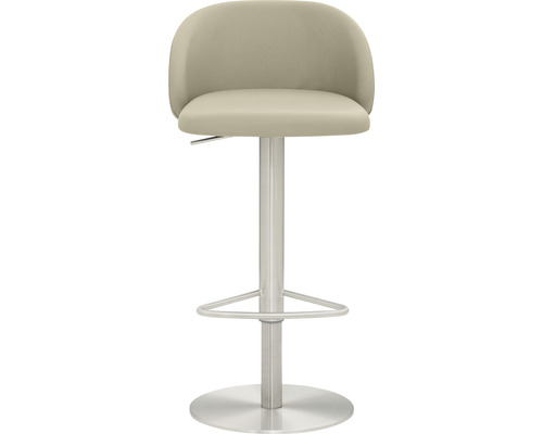 Tabouret de bar avec repose-pieds et hauteur réglable