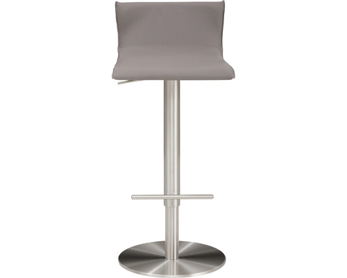 Tabouret de bar avec repose-pieds et assise rembourrée