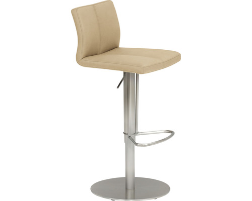 Chaise de bar Mayer Sitzmöbel 1242 42 x 46 x 79 cm acier inoxydable/beige 1242_30488 Chaise de bar Mayer Sitzmöbel 1242 42 x 46 x 79 cm acier inoxydable/beige 1242_30488