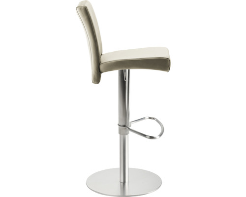 Tabouret de bar avec repose-pieds et hauteur réglable