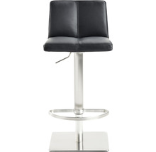 Tabouret de bar avec assise rembourrée et repose-pieds