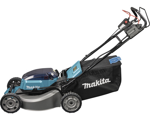 Makita Akku Rasenmäher mit Fangkorb