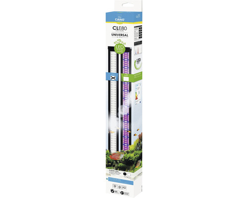 Éclairage d'aquarium Ciano ampoule LED CLE 80 Plants blanc 22 W 78 cm blanc Ciano CLE80 Éclairage LED universel pour aquarium