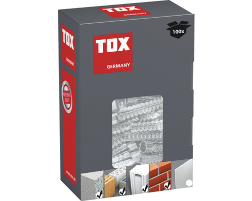 Boîte de chevilles TOX avec 100 pièces