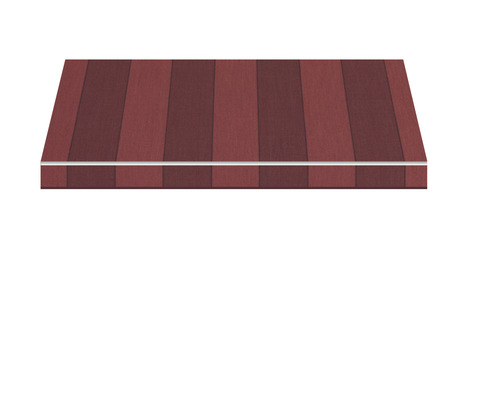 Markise mit Streifenmuster