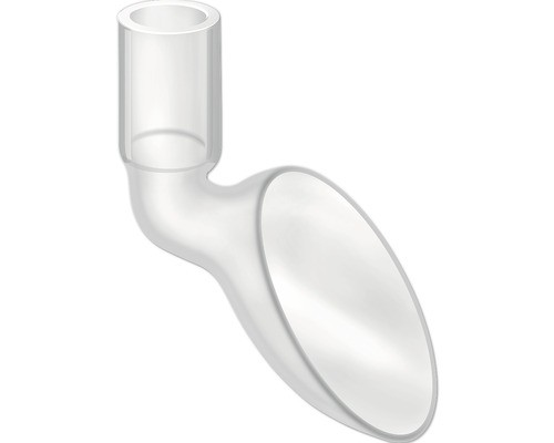 Pièce de rechange Dennerle Scaper´s Flow filtre à suspendre Lily Pipe transparent Coude de tuyau de rinçage en plastique