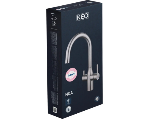 Emballage d''un robinet de cuisine Keo Noa