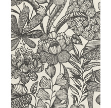 Papier peint intissé 555325 Lirico floral naturel