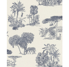 Papier peint intissé 555011 Lirico naturel animaux b