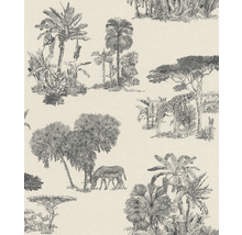 Papier peint intissé 555028 Lirico naturel animaux s