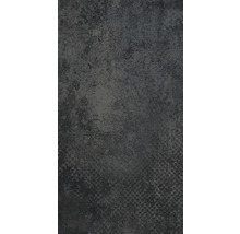 Sol vinyle Petra Black carrelage assemblage par clic 729 x 389 x 4,2 mm