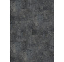 Sol vinyle Petra Black carrelage assemblage par clic 729 x 389 x 4,2 mm