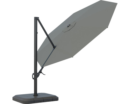 Rechteckiger Ampelschirm mit Ständer