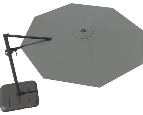 Freiarm-Sonnenschirm mit Schirmständer