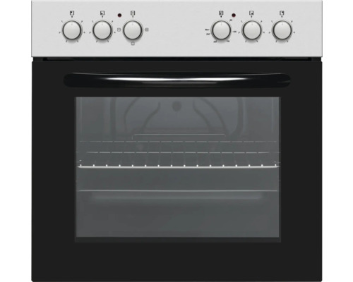 Four avec porte en verre et boutons de commande