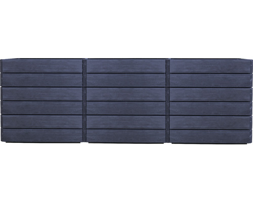 Façade en bois avec planches horizontales