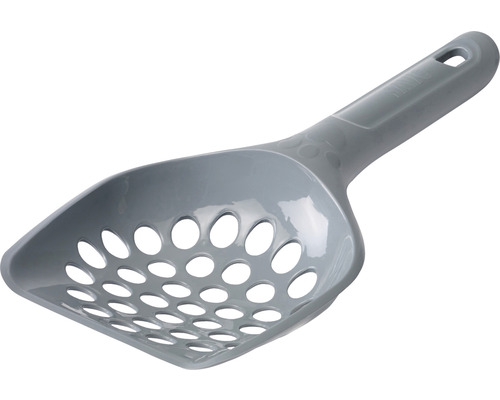 Katzenstreuschaufel aus Kunststoff mit Löchern