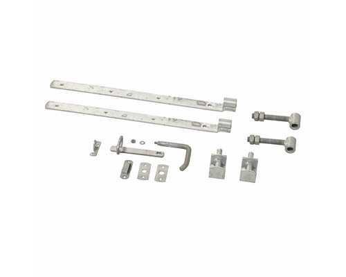 Torbandset mit Riegel und Beschlägen für Gartentore