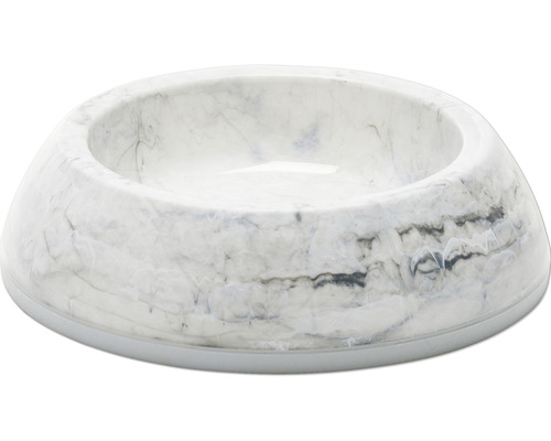 Écuelle Gamelle d'eau Savic Delice Cat Marble antidérapante env. 0,2 l, env. 10,5 x 4 cm couleur marbre