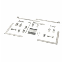 Beschläge-Set für Gartentore mit Schrauben und Riegel