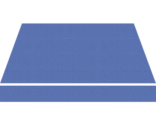 Découpe de tissu pour un store