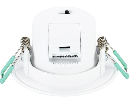 Spot encastrable blanc avec ressorts de fixation