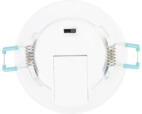 Spot encastrable avec ressorts de fixation