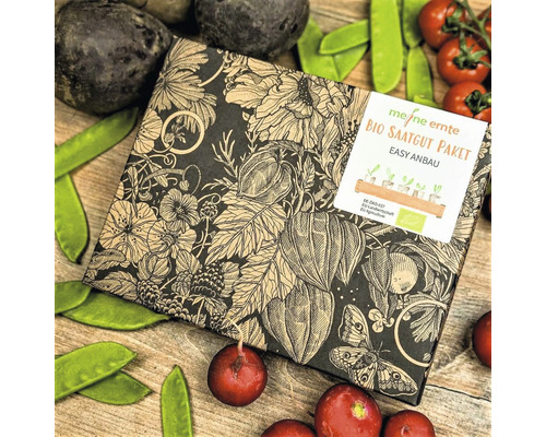 Bio Gemse Saatgutpaket meine ernte Easy Anbau mit Radieschen, Mangold,  Wildtomate, Zuckererbse und rote Bete, samenfestes Saatgut - HORNBACH  Luxemburg