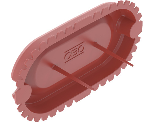 OBO 2003768 Couvercle de signalisation pour boîte de sortie murale rouge ZU 30-SDW OBO Bettermann Couvercle pour goulotte de câbles