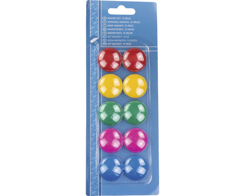Ensemble aimants, 10 pièces dans l''emballage