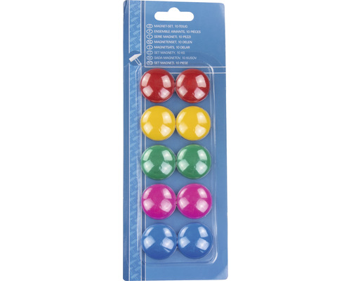 Zehnteiliges Magnetset