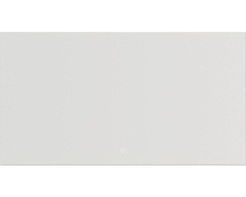 Miroir de salle de bain rectangulaire avec éclairage intégré