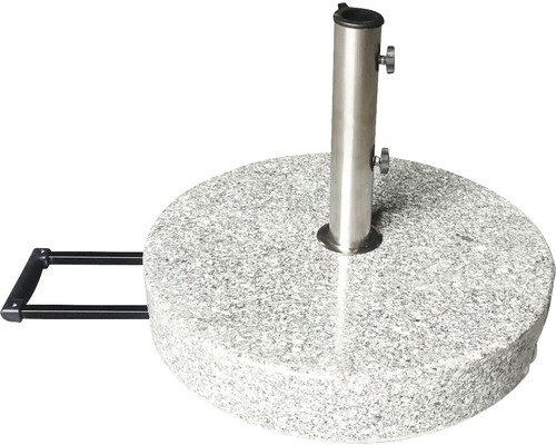 Pied de parasol Soluna 50 kg Ø 48mm granit gris