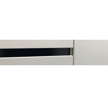 IMPULS Küchenzeile mit Geräten ZANOTTI 340 cm weiß matt vormontiert Variante links IP315-IKC13403R-K517-F902-A688-G970